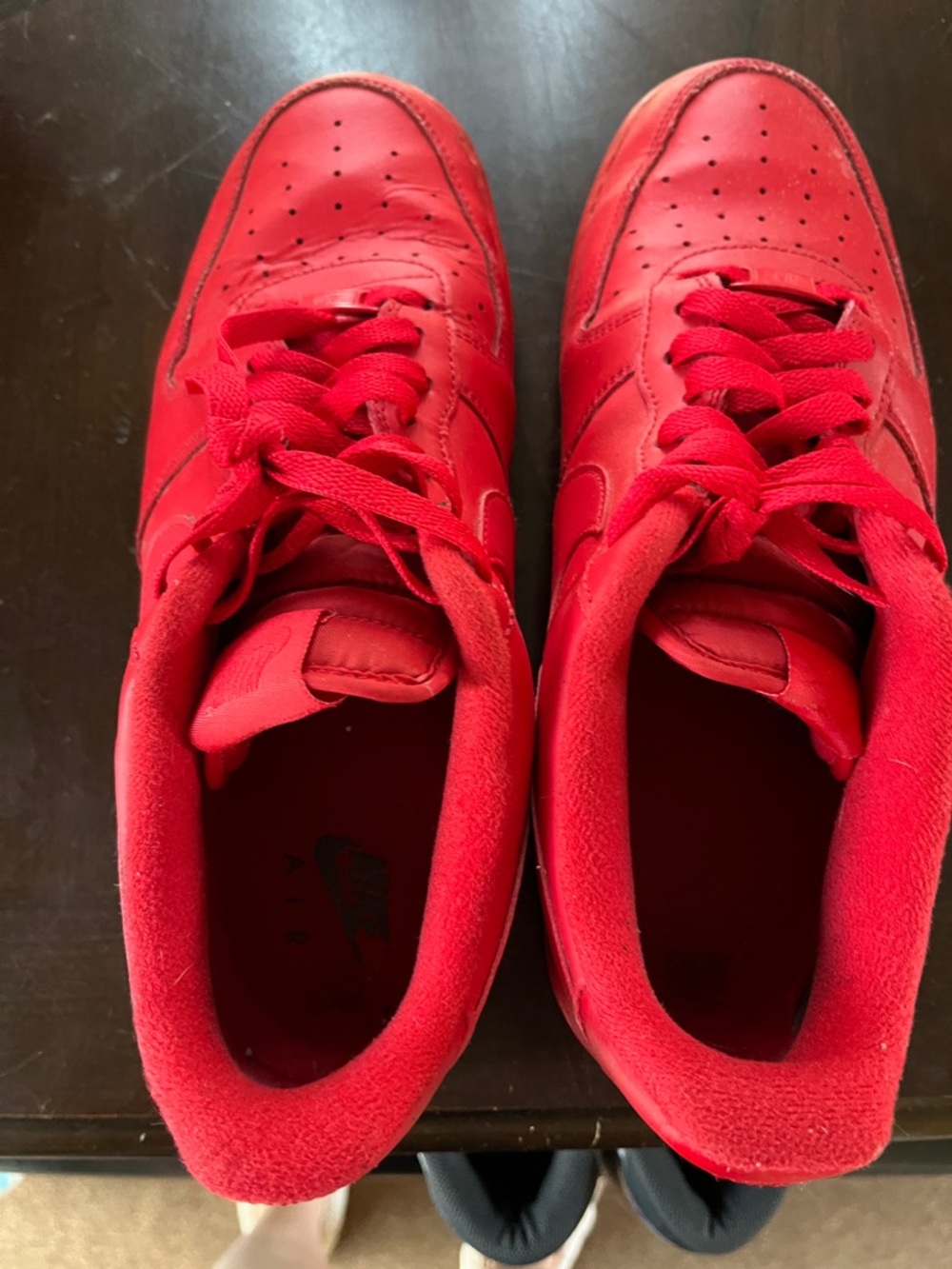 Nike Red Men's Athletic Sneakers